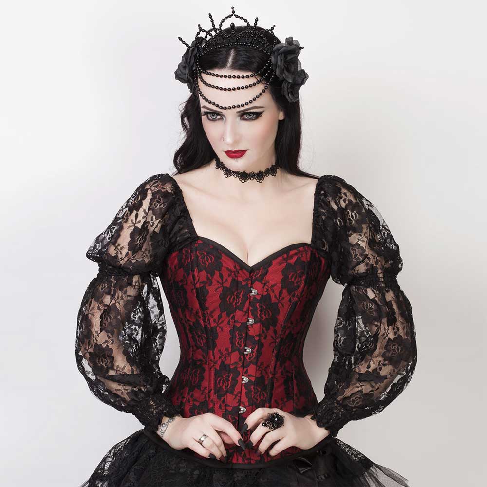 Attitude Corsets - Safíriël Vollbrust Korsett - Rot